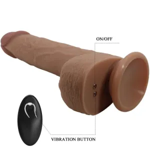 Tommy Realistischer Dildo-Vibrator 22,5 cm von Pretty Love Flirtation