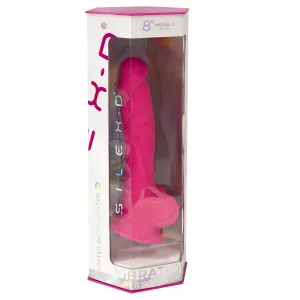 Realistischer Penis Modell 18 Rosa Vibration + mit Fernbedienung Lrs von Silexd
