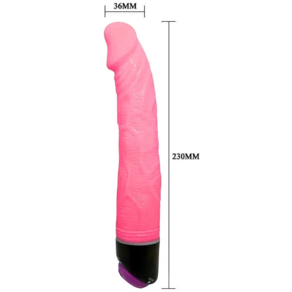 Adour Club Realistischer Vibrator 23 cm Rosa von Baile Vibrators | Fesselliebe.de
