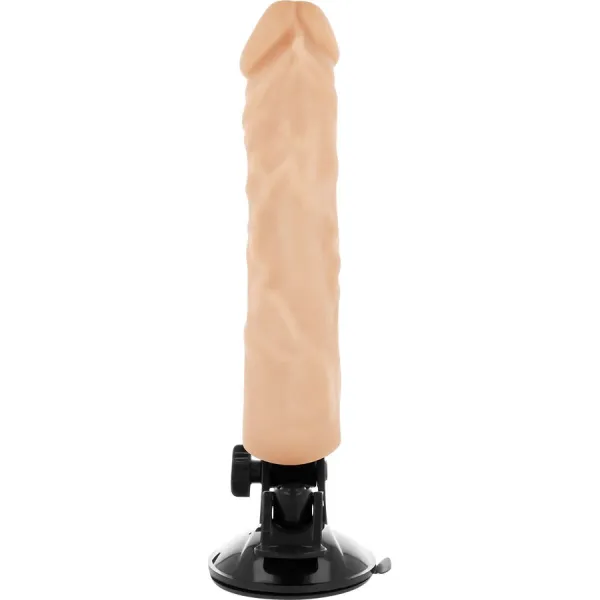 Realistischer Vibrator mit Fernbedienung natürlicher 21 cm -O- 4 cm von Basecock | Fesselliebe.de