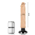 Realistischer Vibrator 2-1 natürlich 20 cm -O- 4 cm von Basecock