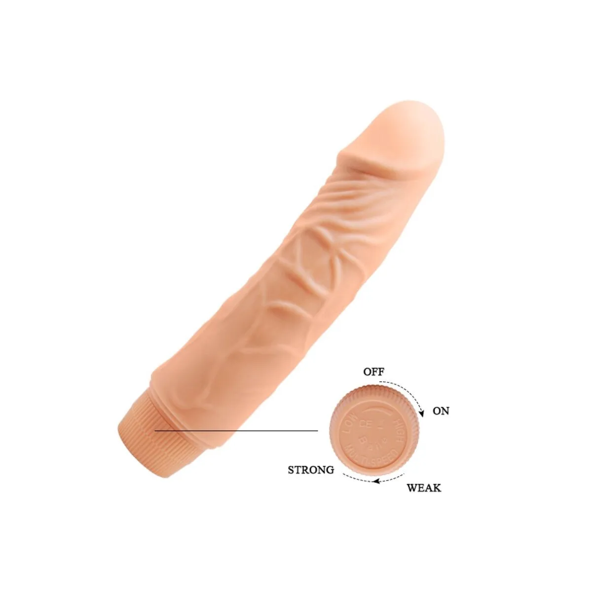 Barbara Realistischer Vibrator 20 cm von Baile Vibrators | Fesselliebe.de