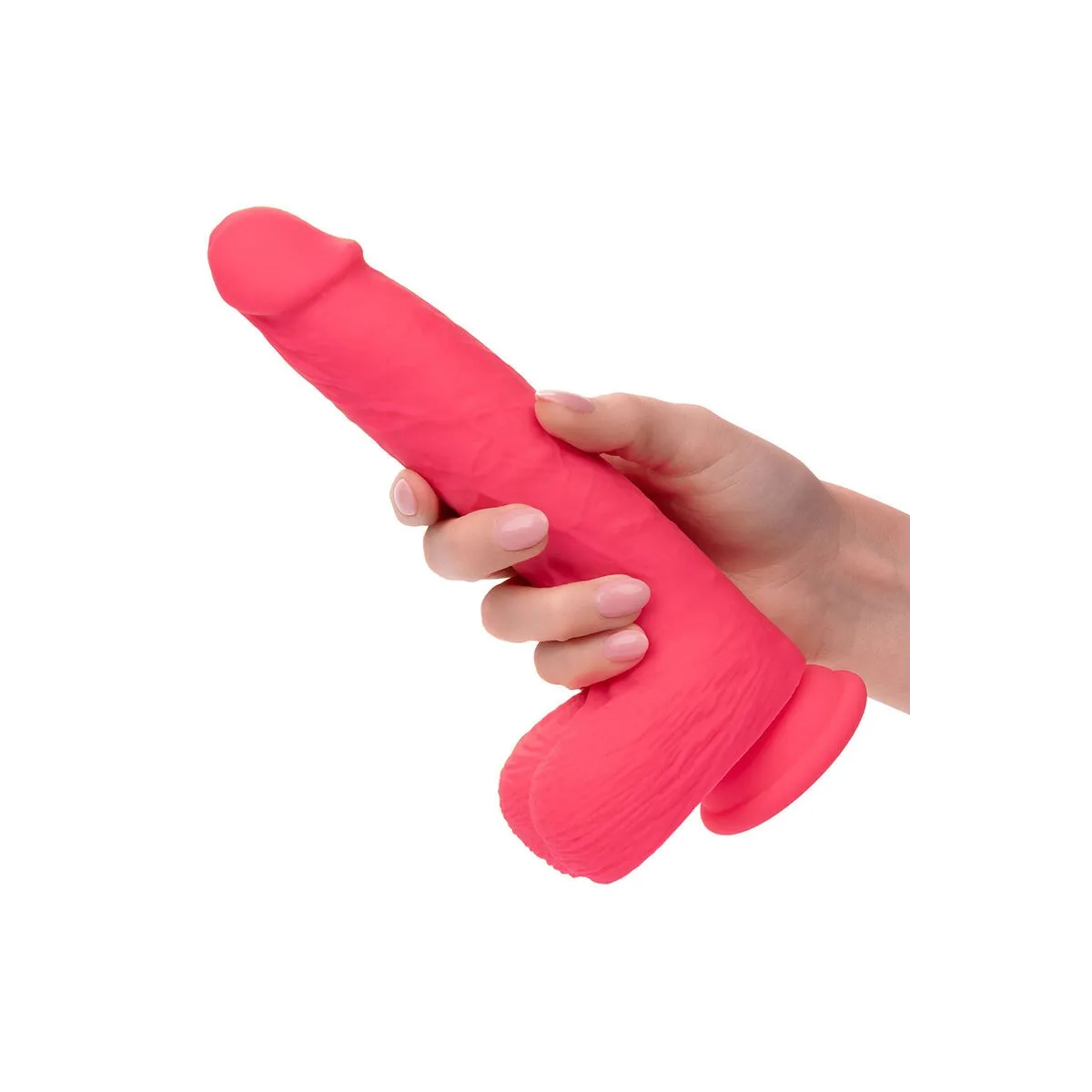 Ststück Realistischer Vibrator 10 Vibrationen Rosa von Calexotics | Fesselliebe.de