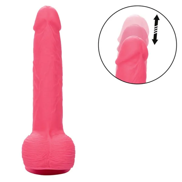 Ststück Realistischer Vibrator 10 Vibrationen Rosa von Calexotics | Fesselliebe.de