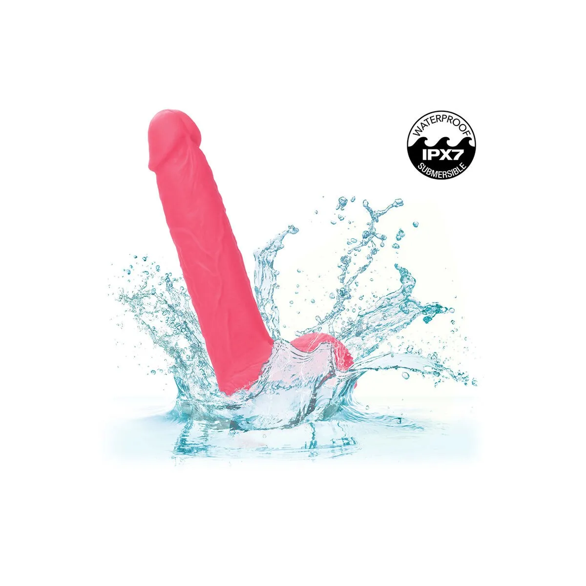 Ststück Realistischer Vibrator 10 Vibrationen Rosa von Calexotics | Fesselliebe.de