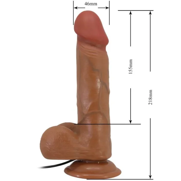 Bahamut Realistischer Vibrator 21,8 cm Flesh mit Fernbedienung von Baile | Fesselliebe.de