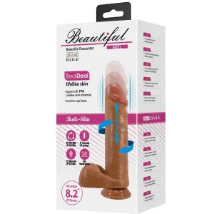 Abel Realistischer Dildo 21 cm Mulatte von Baile Vibrators