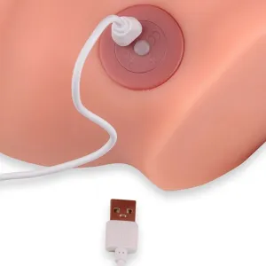 Frederico Masturbator Realistischer Dildo Frontposition mit Stossfunktion 15 cm von Xise