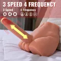 Realistischer Dildo-Masturbator mit Frontposition und Stossfunktion, 17,5 cm von Xise