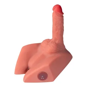 Michael Realistischer Dildo und Anusmasturbator mit Stossfunktion, 15 cm von Xise