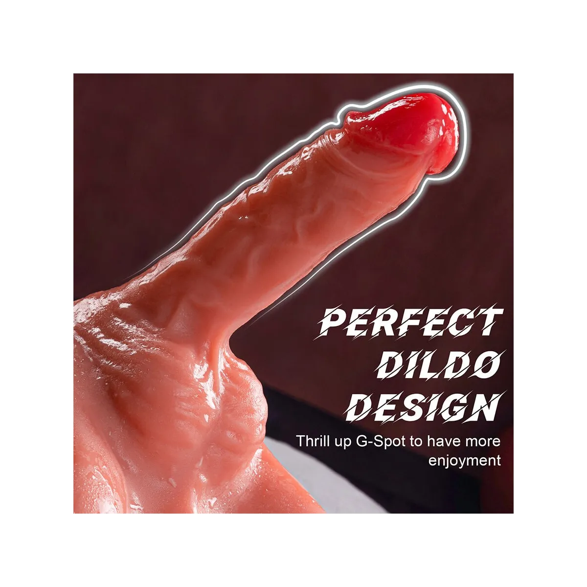 Michael Realistischer Dildo und Anusmasturbator mit Stossfunktion, 15 cm von Xise | Fesselliebe.de