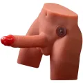 Jason Realistischer Dildo-Masturbator mit Stoss- und Vibrationsmöglichkeiten, 17 cm von Xise