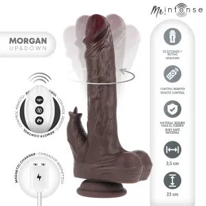 Realistischer Multifunktions-Morgan mit Vibration und Auf- und Ab-Fernbedienung 23 cm – O – 3,5 cm von Mr, Intense