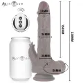 Realistischer Multifunktions-Morgan mit Vibration und Auf- und Ab-Fernbedienung 23 cm – O – 3,5 cm von Mr, Intense