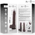 Matt Realistisches Multifunktions-Motor mit Vibration, Auf- und Ab-Fernbedienung, 22 cm – O – 4 cm von Mr, Intense