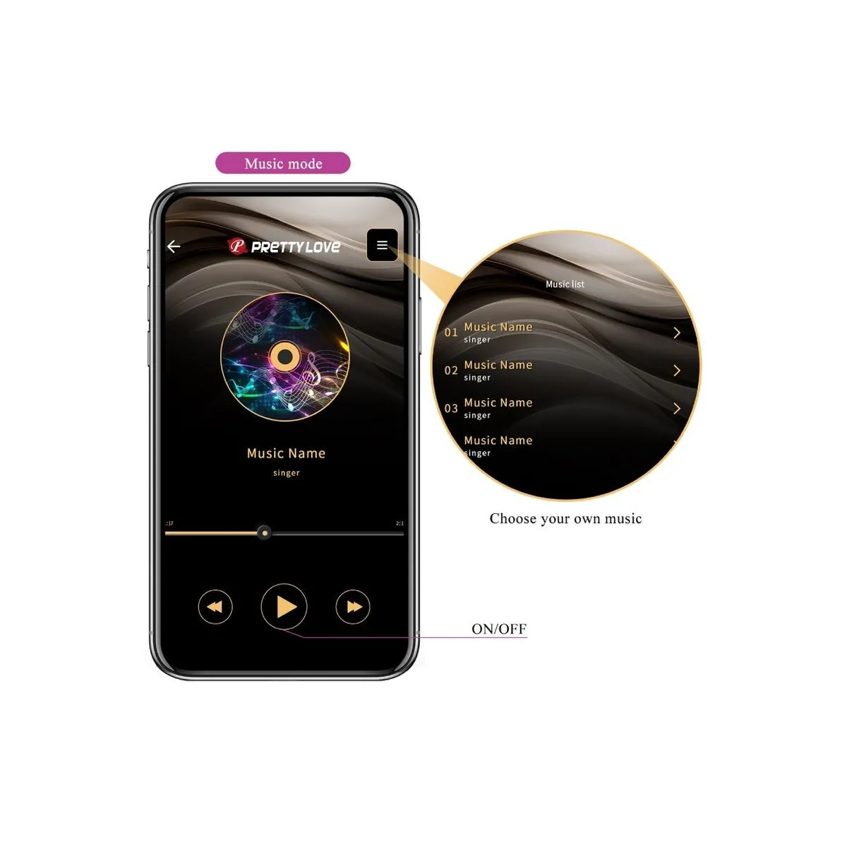 August Remote Global Doppelt Vergnügen Vibrator von Pretty Love C-Type | Fesselliebe.de