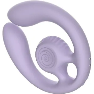 Gizi Duo Paarstimulator mit Fernbedienung Lila von Snail Vibe