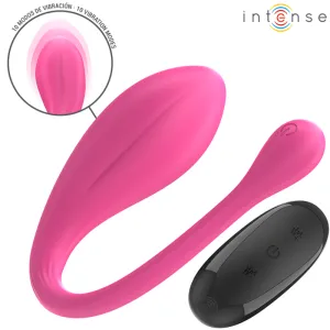 Janice U Vibrator Doppelstimulation 10 Vibrationen Rosa mit Fernbedienung von Intense Couples Toys