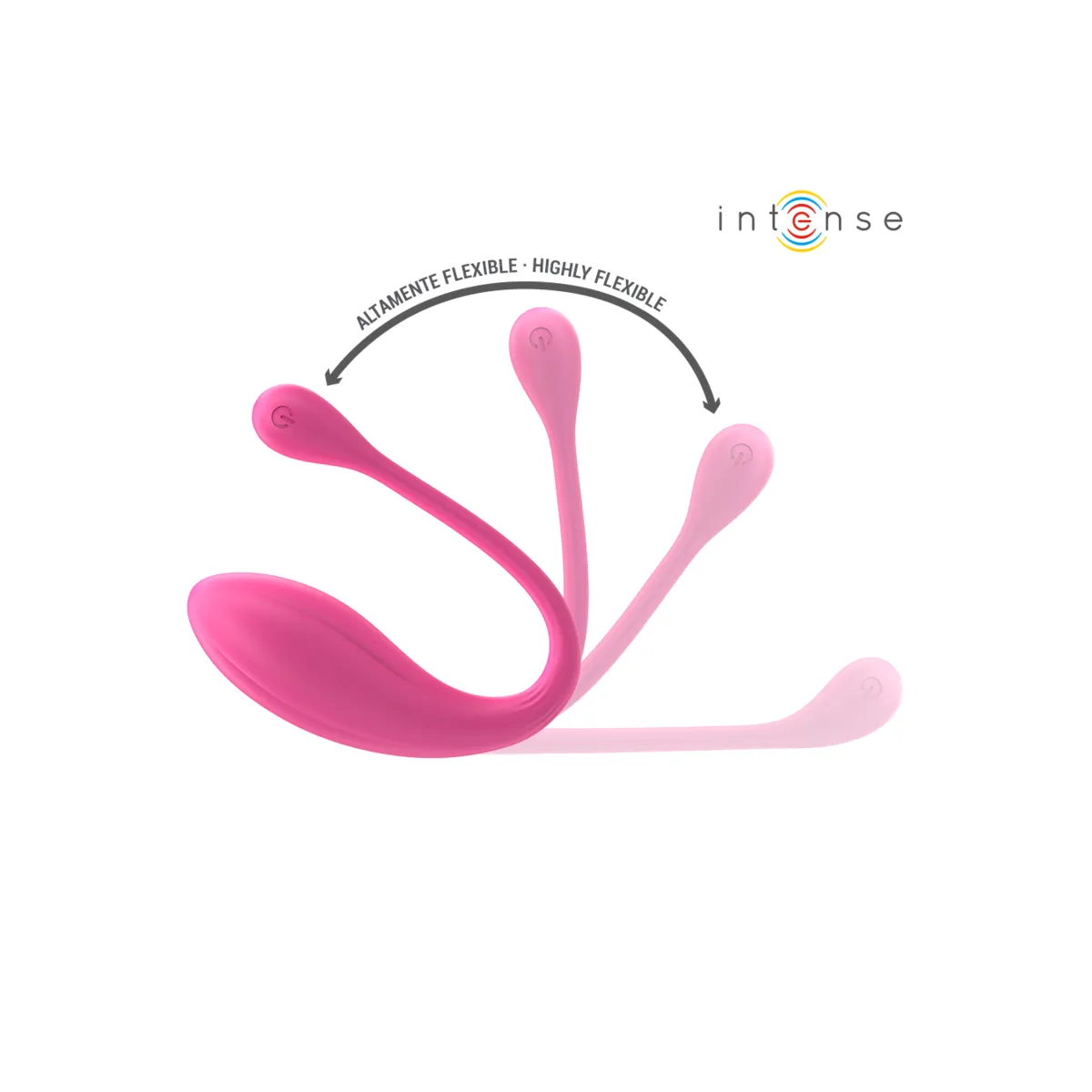 Janice U Vibrator Doppelstimulation 10 Vibrationen Rosa mit Fernbedienung von Intense Couples Toys | Fesselliebe.de