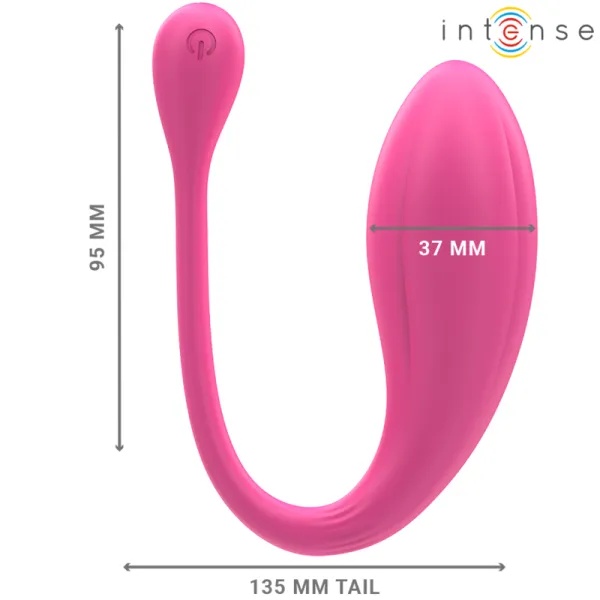 Janice U Vibrator Doppelstimulation 10 Vibrationen Rosa mit Fernbedienung von Intense Couples Toys | Fesselliebe.de