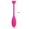 App-Gesteuertes Rosa Fisher-Vibrations-Ei von Pretty Love Smart