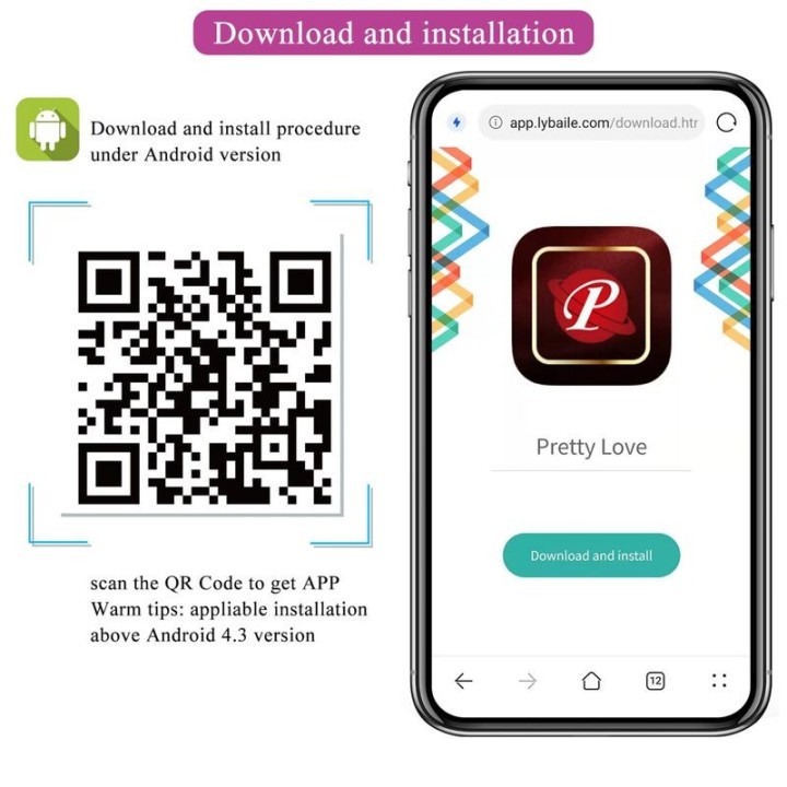 App-Gesteuertes Rosa Fisher-Vibrations-Ei von Pretty Love Smart | Fesselliebe.de