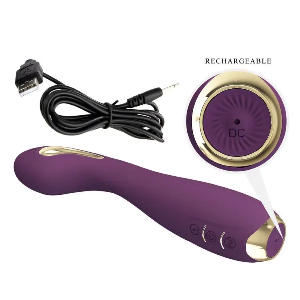 Hector Electroshock Vibrator Per App-Steuerung Lila von Pretty Love High Grade | Fesselliebe.de