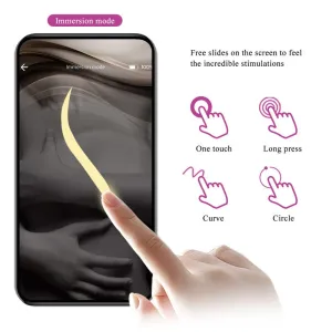 Hector Electroshock Vibrator Per App-Steuerung Lila von Pretty Love High Grade