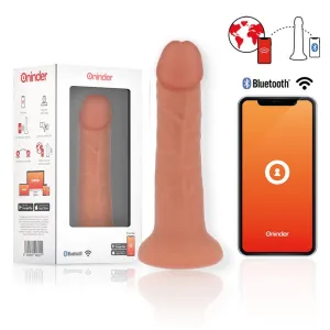 Grosser Bogotá-Vibratordildo, 9 Geschwindigkeiten, natürlich, 22 cm -O- 4,5 cm - Kostenlose App von Oninder | Fesselliebe.de