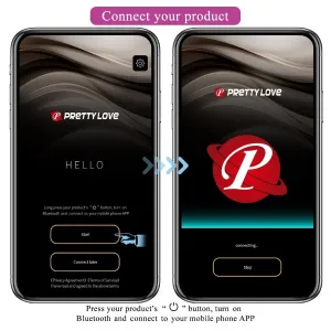 Leviathan App-Gesteuerter Vibrator Lila von Pretty Love Smart