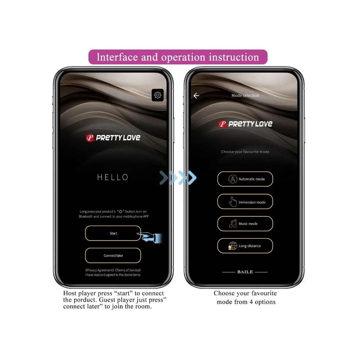 Leviathan App-Gesteuerter Vibrator Lila von Pretty Love Smart | Fesselliebe.de