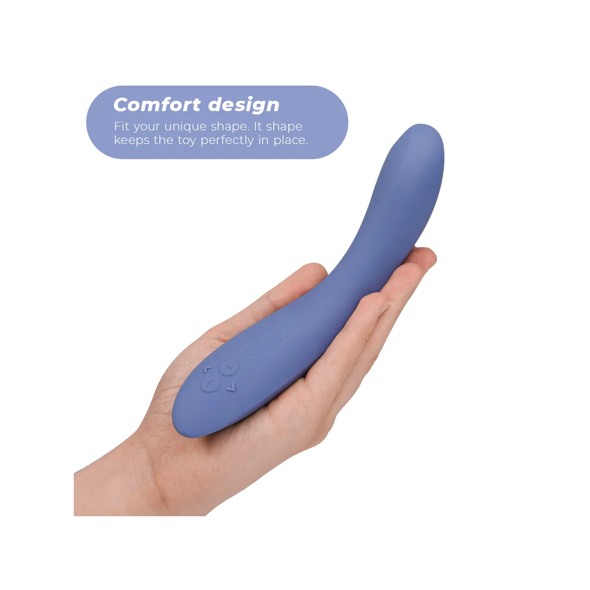 Rave 2 G-Spot Vibrator Blau von We-Vibe | Fesselliebe.de