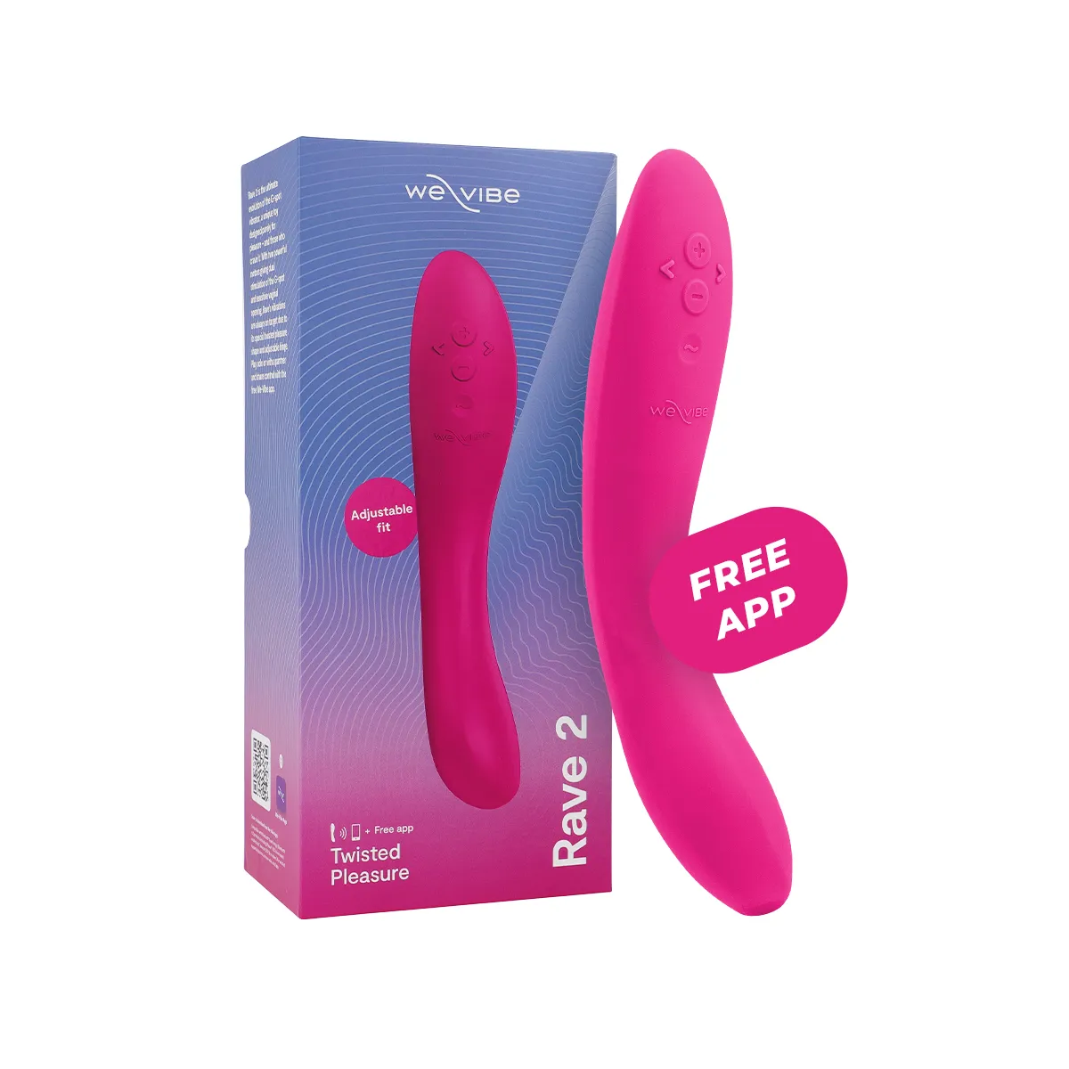 Rave 2 G-Spot-Vibrator Rosa von We-Vibe | Fesselliebe.de