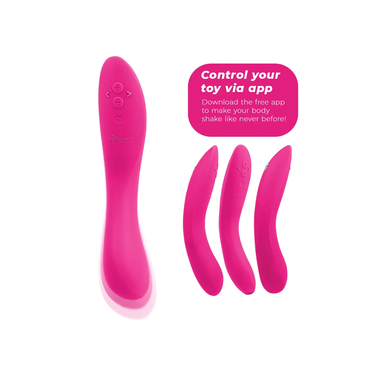 Rave 2 G-Spot-Vibrator Rosa von We-Vibe | Fesselliebe.de