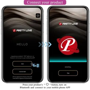 Hector Elektroschock-Vibrator Kostenlose App Violett von Pretty Love Flirtation