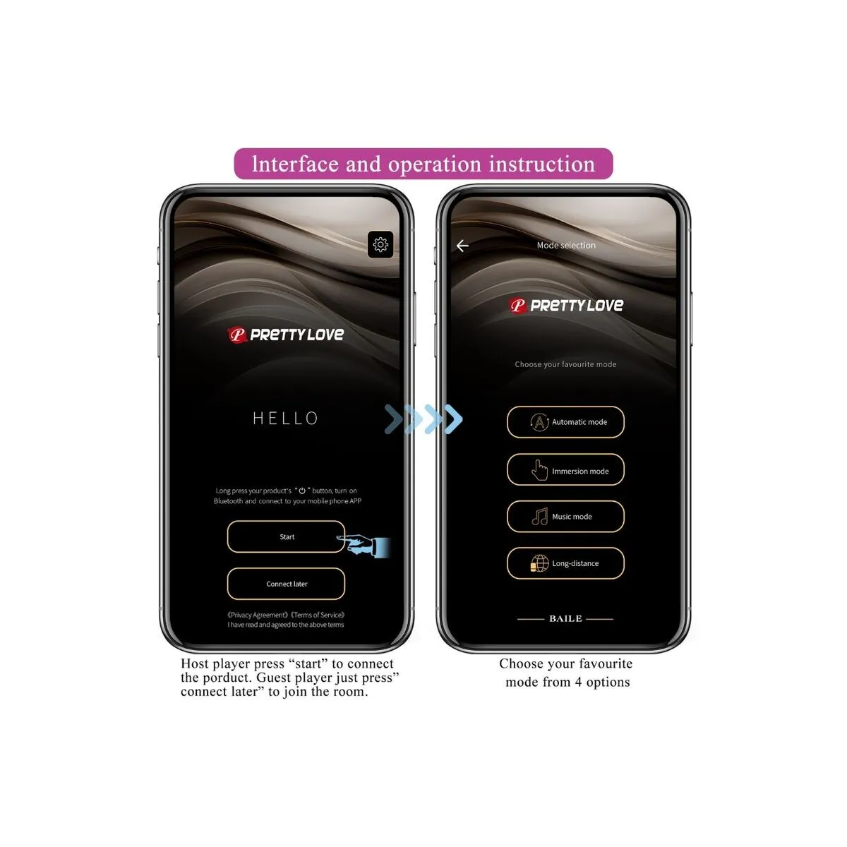 Hector Elektroschock-Vibrator Kostenlose App Violett von Pretty Love Flirtation | Fesselliebe.de