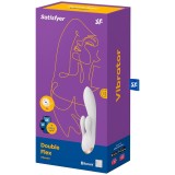 Double Flex Vibrator App Weiss von Satisfyer Connect | Fesselliebe.de