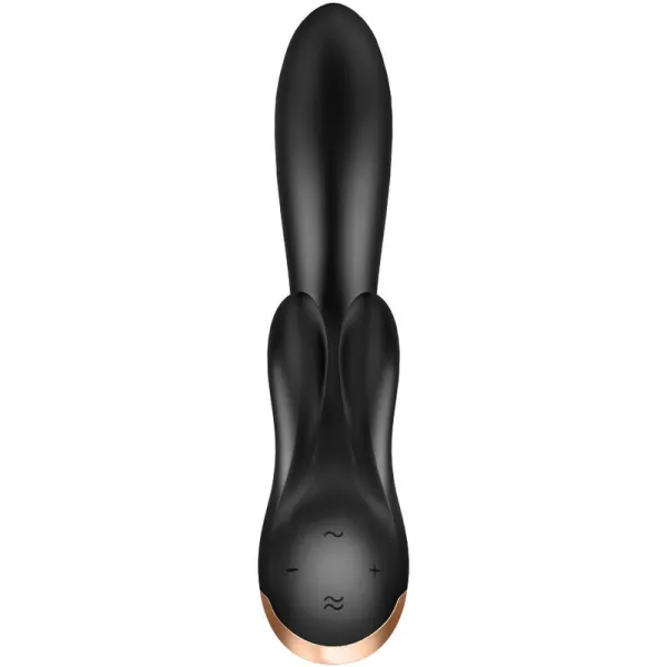 Double Flex Vibrator App Schwarz von Satisfyer Connect | Fesselliebe.de