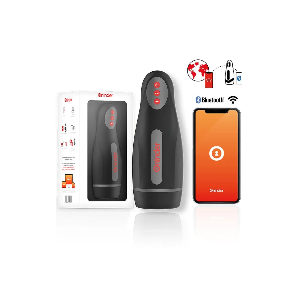 Seoul wiederaufladbarer männlicher Masturbator 10 Geschwindigkeiten – Kostenlose App von Oninder | Fesselliebe.de