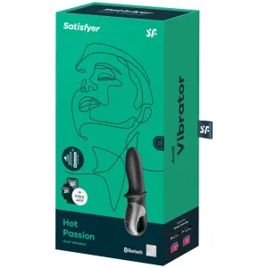 Hot Passion Anal Vibrator App Schwarz von Satisfyer Connect