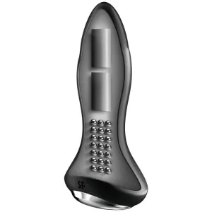 Rotator Plug 1+ Vibrierende Plugapp Schwarz von Satisfyer Connect