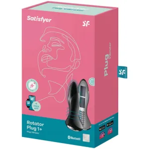 Rotator Plug 1+ Vibrierende Plugapp Schwarz von Satisfyer Connect