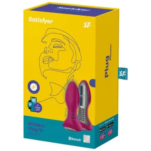 Rotator Plug 2+ Vibrierende Plugapp Rot von Satisfyer Connect