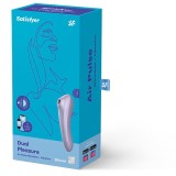 Dual Pleasure Air Pulse Vibrator Mauve von Satisfyer Connect | Fesselliebe.de