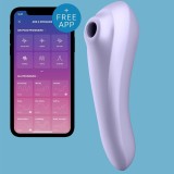 Dual Pleasure Air Pulse Vibrator Mauve von Satisfyer Connect | Fesselliebe.de