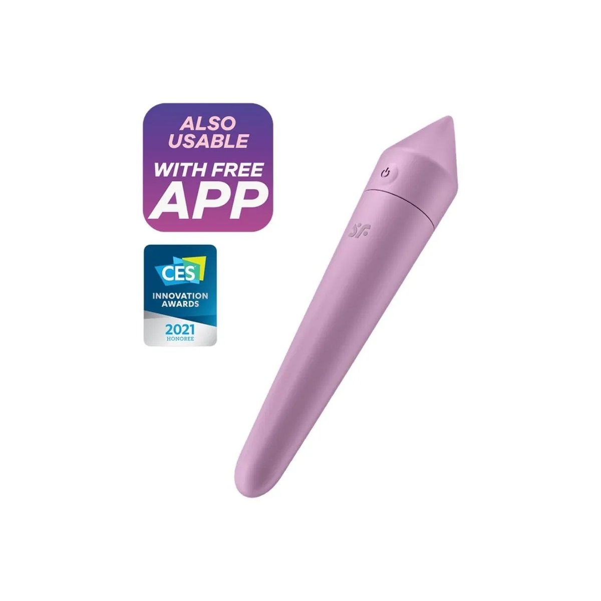 Ultra Power Bullet 8 Lila von Satisfyer Connect | Fesselliebe.de