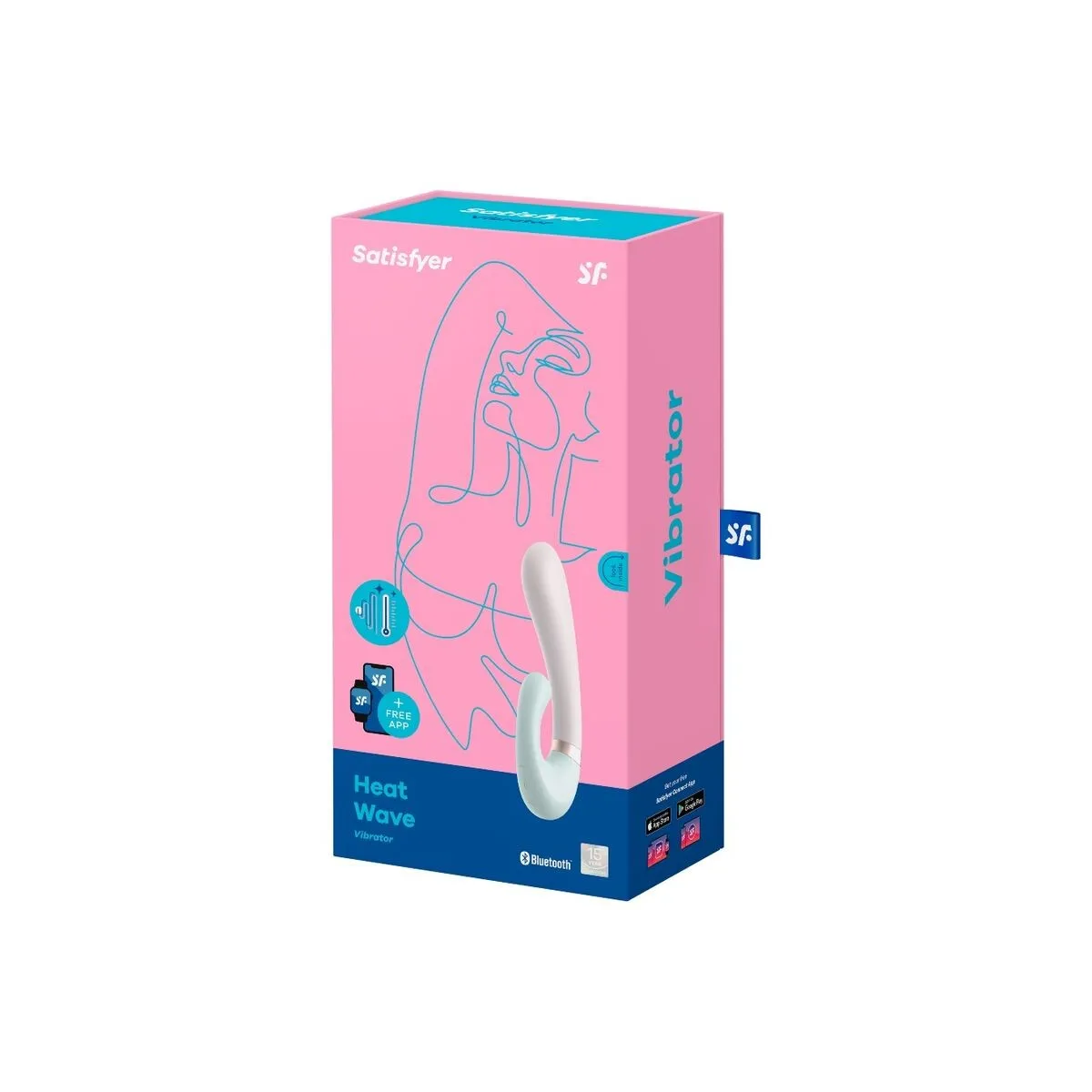 Heat Wave Vibrator App Weiss von Satisfyer Connect | Fesselliebe.de