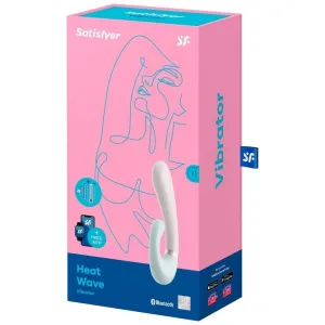 Heat Wave Vibrator App Weiss von Satisfyer Connect