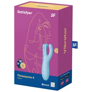 Threesome 4 Vibratorapp Blau von Satisfyer Connect