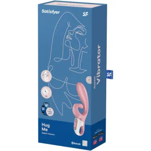 Hug Me Rabbit Vibrator App Rosa von Satisfyer Connect